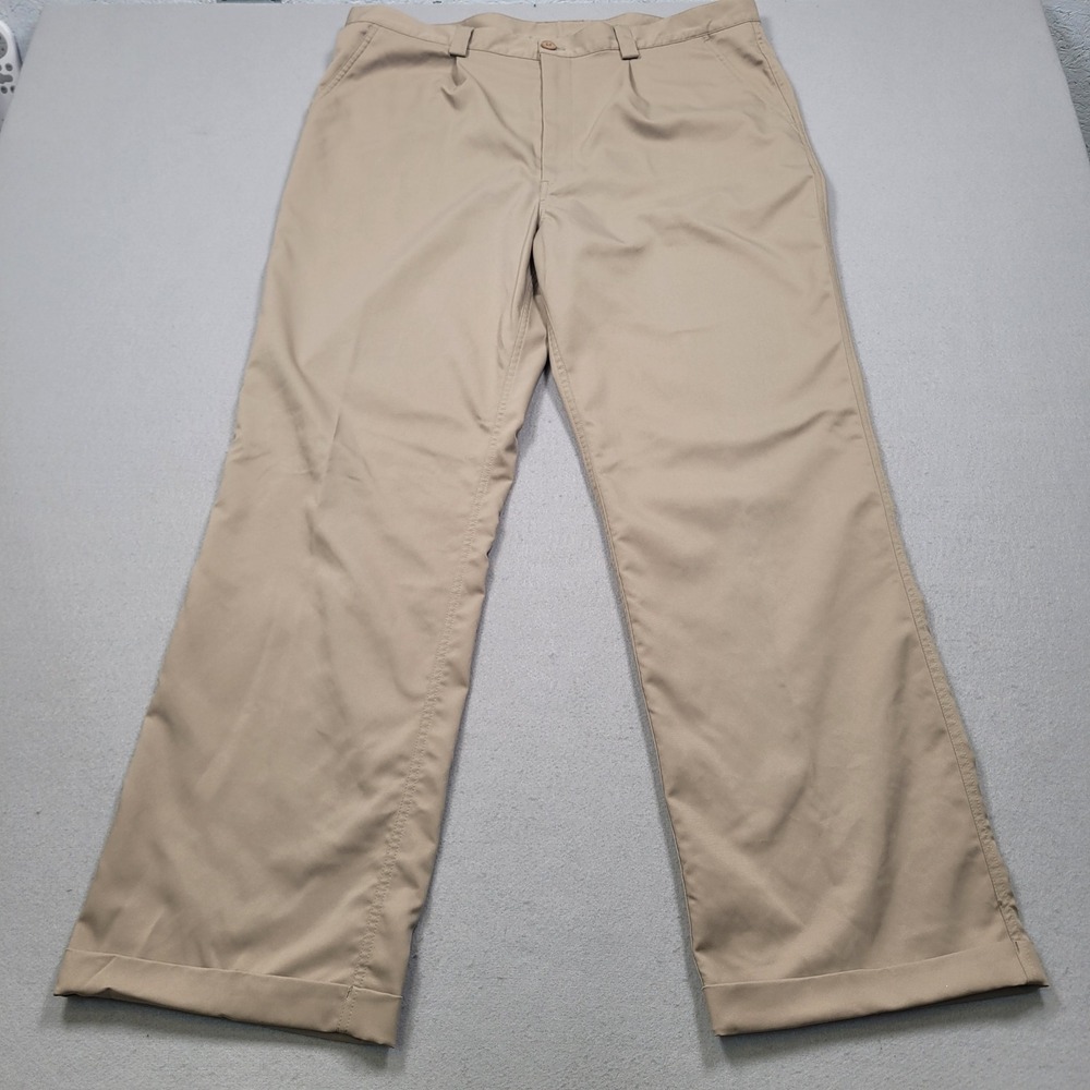 Under Armour Mens Performance Golf Pants Khaki Tan 38R RN 96510 CA 41095